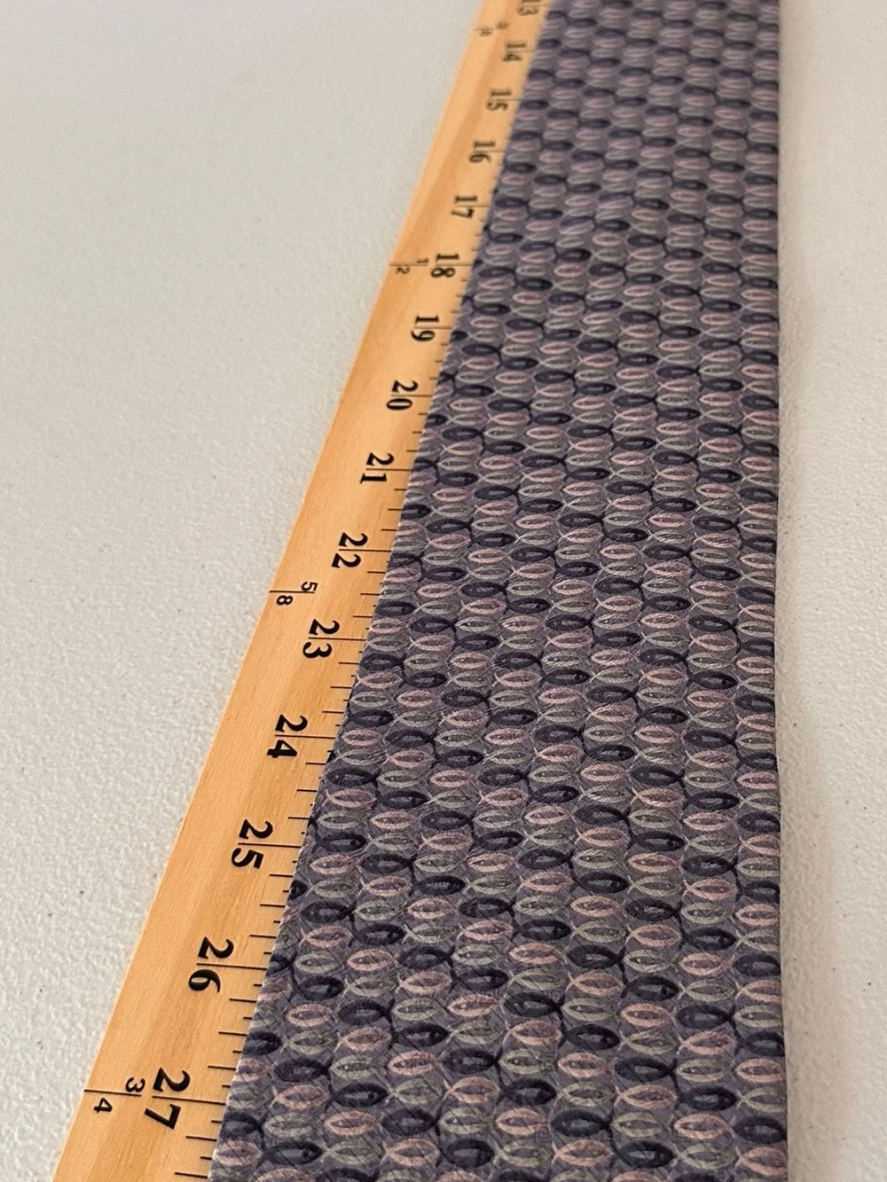 Others Follow Christians Closet Silk Tie in Blue and Pink